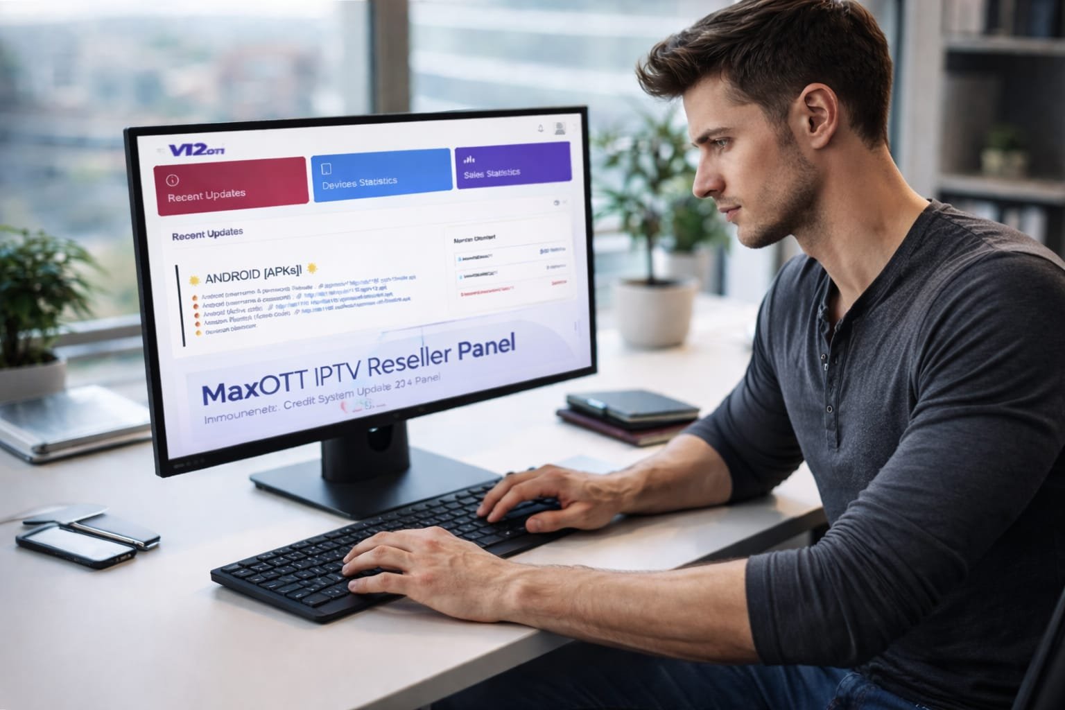 MaxOtt Reseller Panel